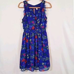 Old Navy Blue Floral Dress